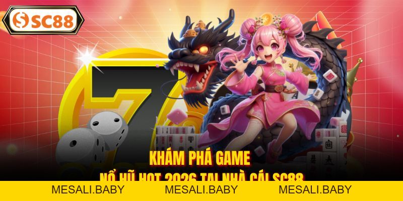 Top Game Nổ Hũ Hot 2026 Tại Nhà Cái SC88 Không Thể Bỏ Lỡ - Mesali