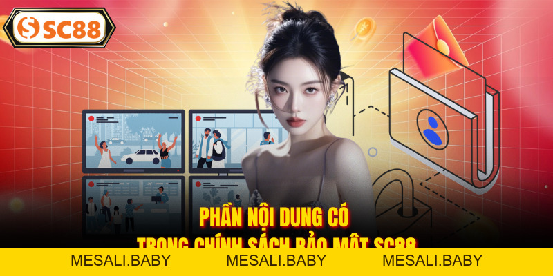 Chính Sách Bảo Mật SC88 – Tiêu Chuẩn An Toàn Dữ Liệu - Mesali
